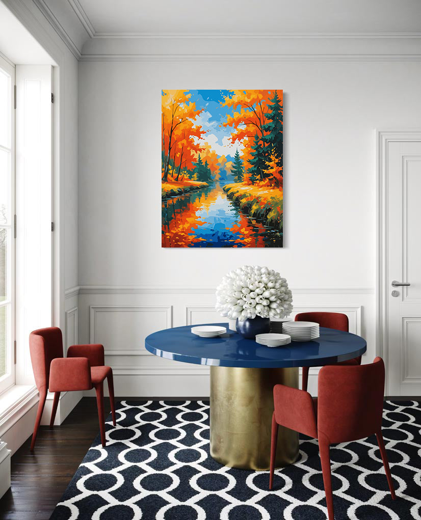 Pictura pe Numere – Peisaj de Toamna 6066
