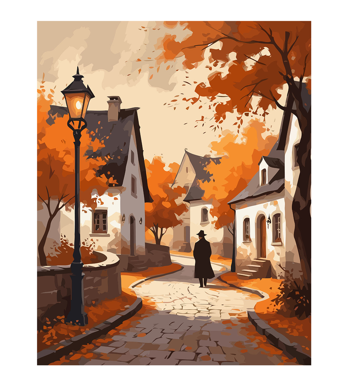 Pictura pe Numere – Toamna in Oras 6067