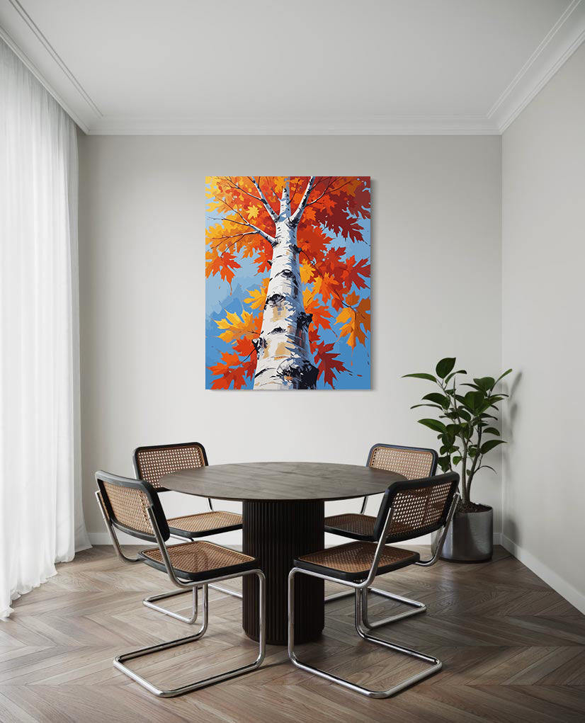 Pictura pe Numere – Peisaj de Toamna 6068