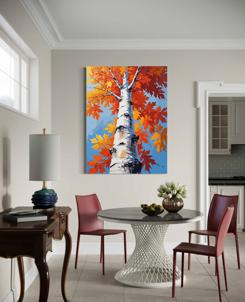Pictura pe Numere – Peisaj de Toamna 6068
