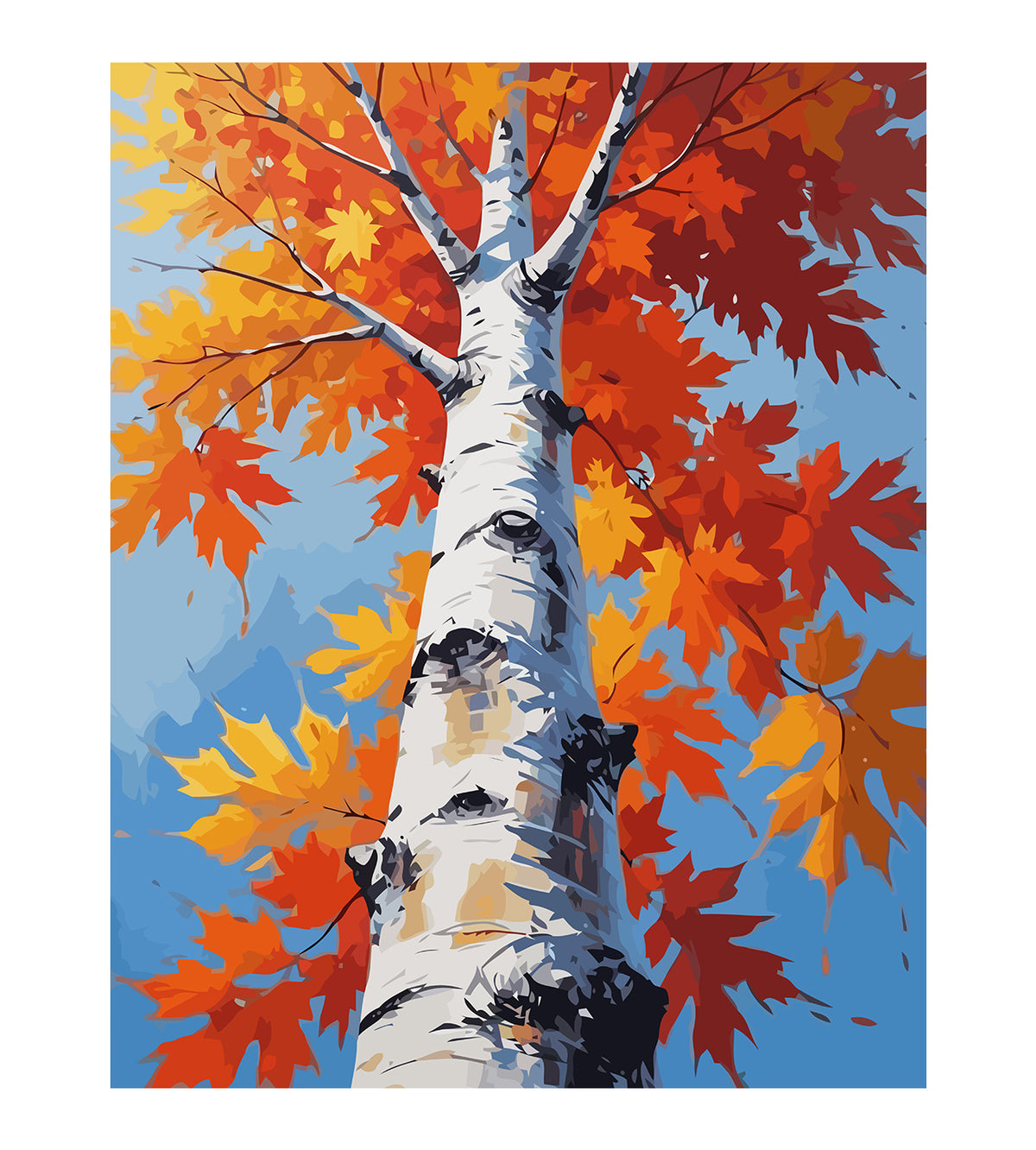 Pictura pe Numere – Peisaj de Toamna 6068