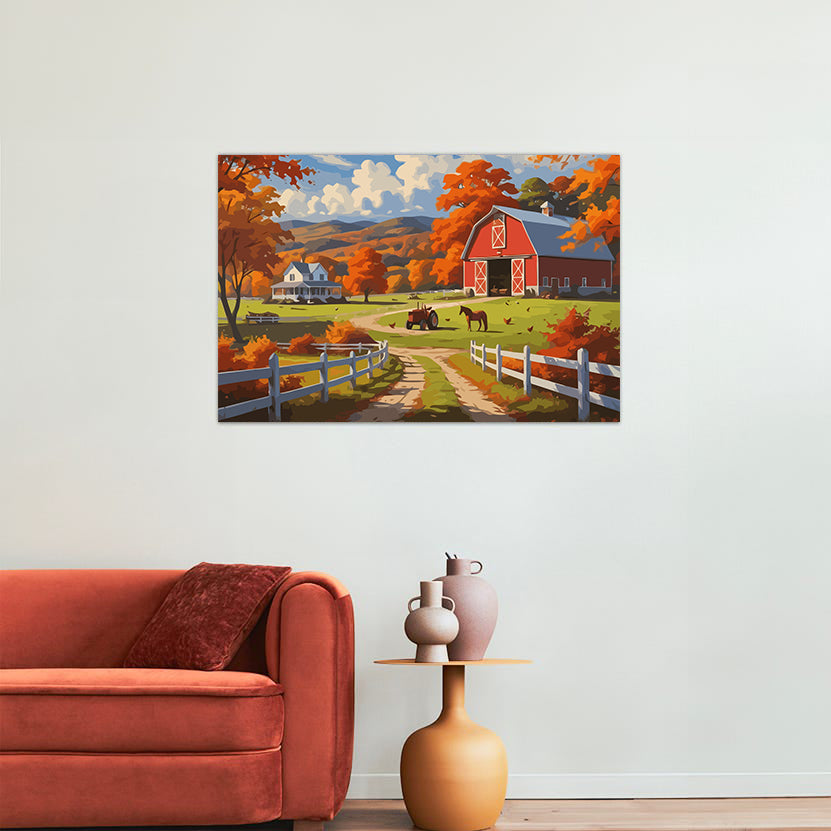 Pictura pe Numere – Toamna la Ferma 6070