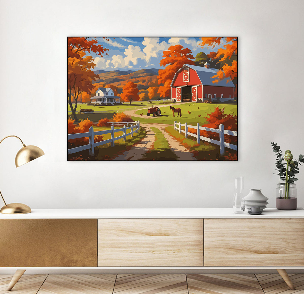 Pictura pe Numere – Toamna la Ferma 6070