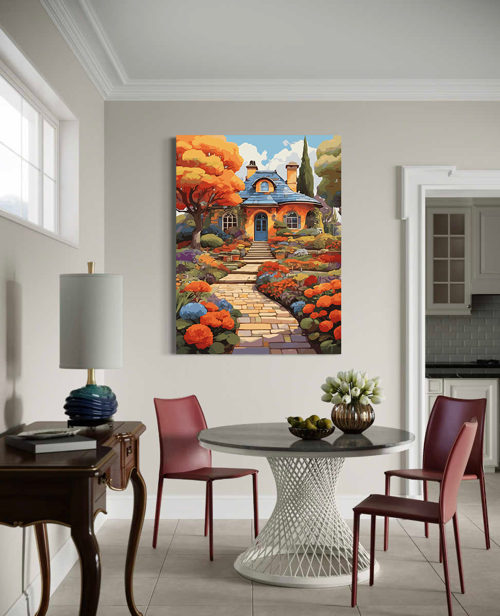 Pictura pe Numere – Peisaj de Toamna 6071