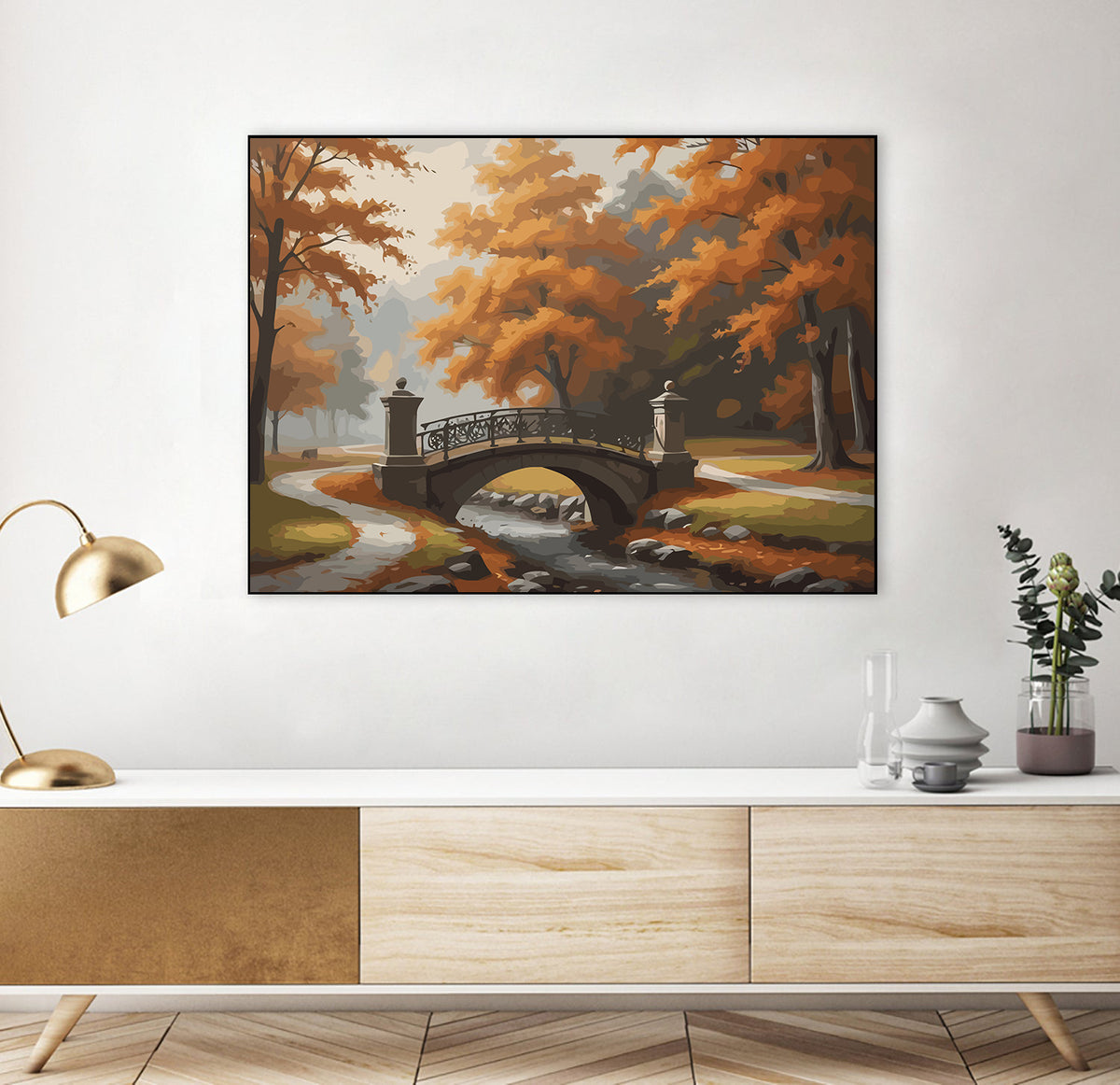 Pictura pe Numere – Peisaj de Toamna 6072