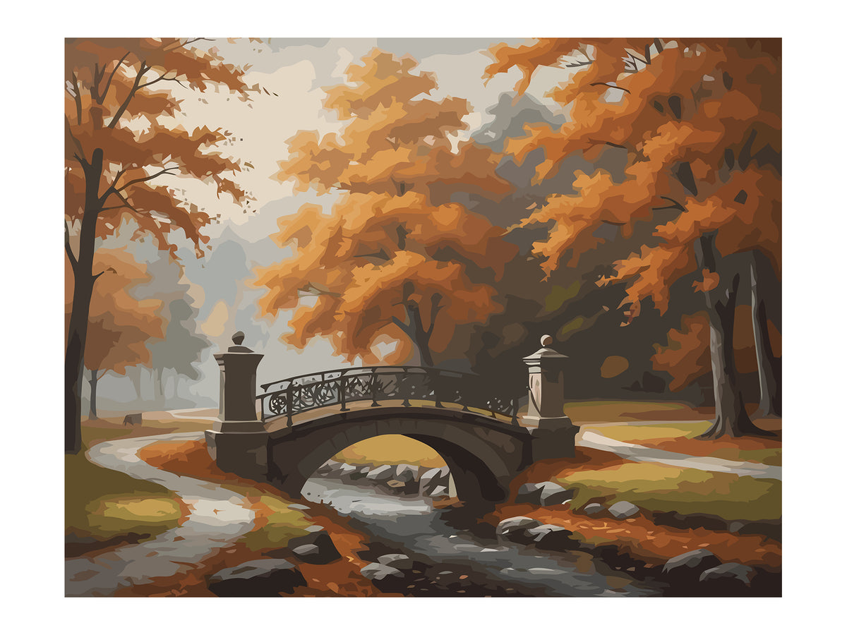 Pictura pe Numere – Peisaj de Toamna 6072