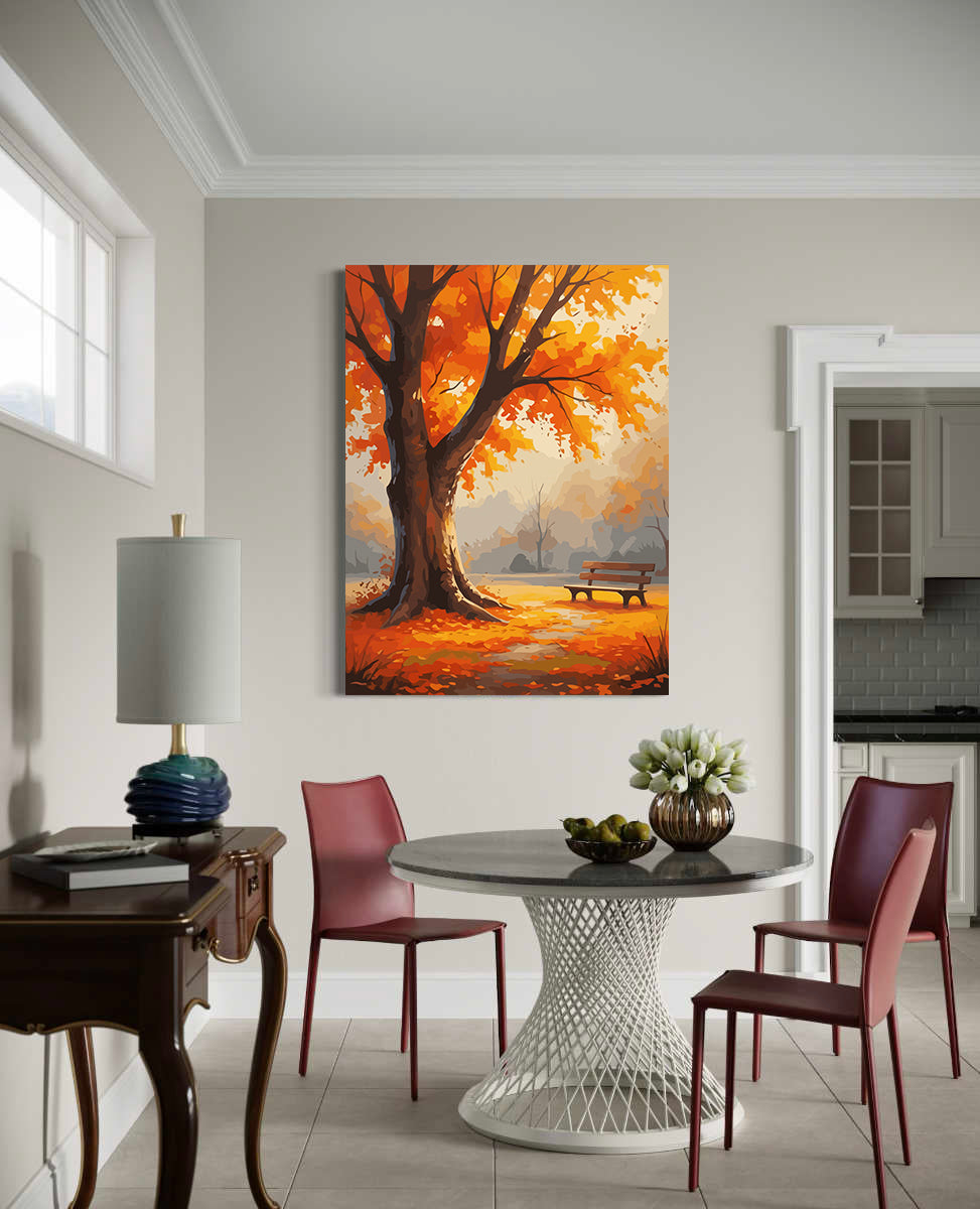 Pictura pe Numere – Peisaj de Toamna 6073