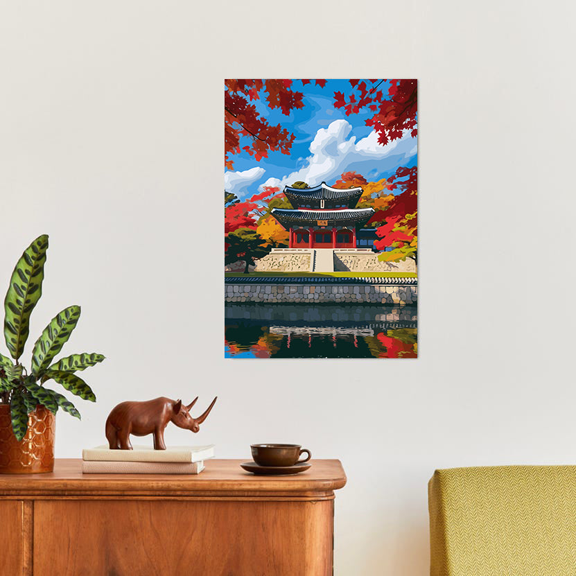 Pictura pe Numere – Peisaj de Toamna 6076
