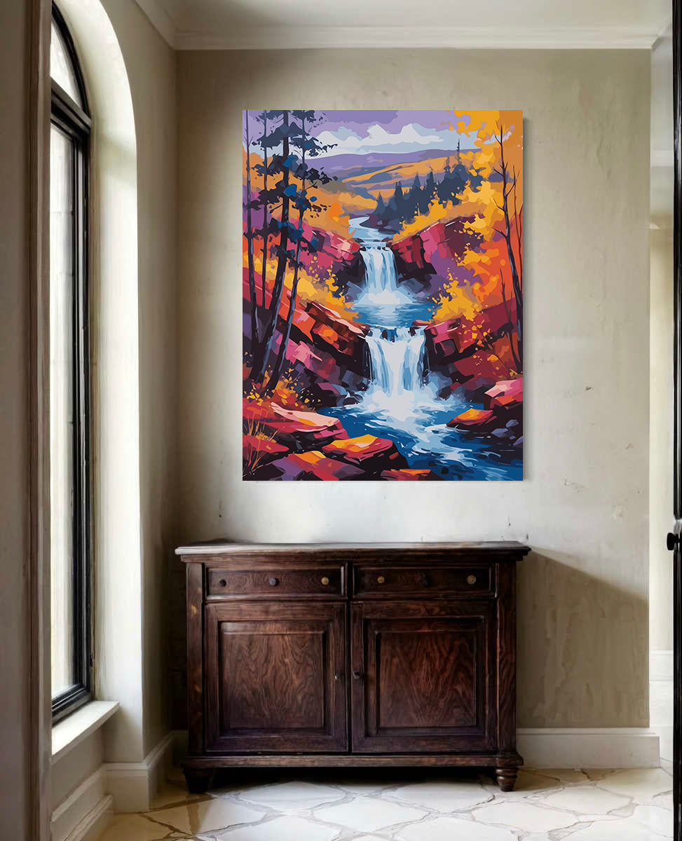 Pictura pe Numere – Peisaj de Toamna 6078