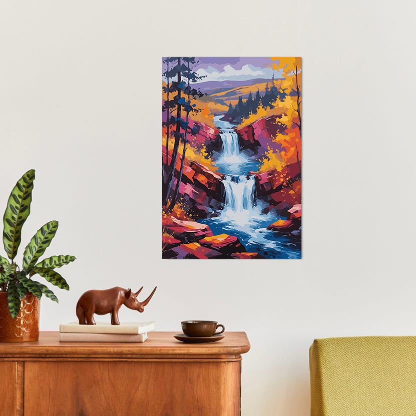 Pictura pe Numere – Peisaj de Toamna 6078
