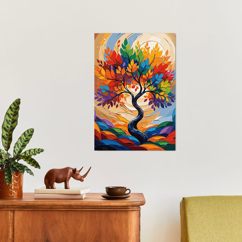 Pictura pe Numere – Copac de Toamna 6079