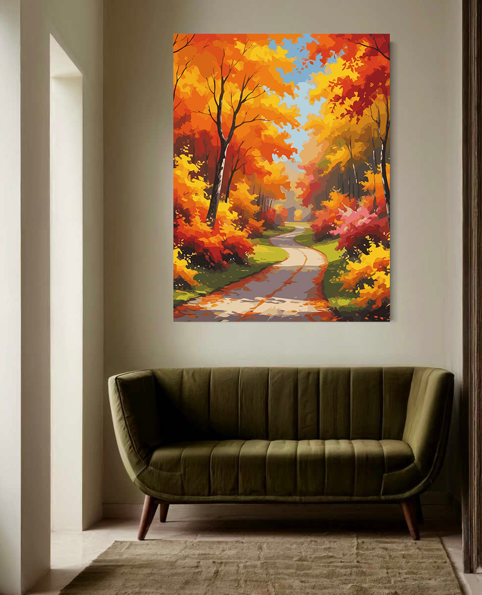 Pictura pe Numere – Peisaj de Toamna 6080