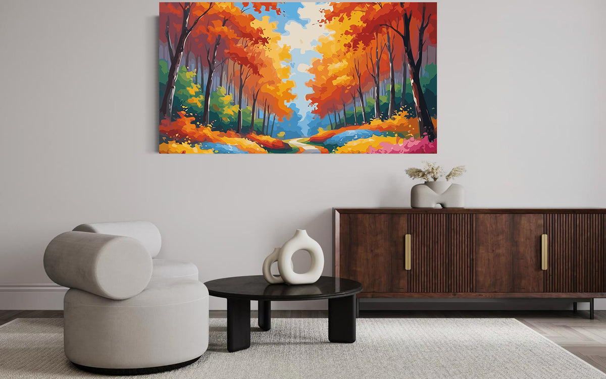 Pictura pe Numere – Peisaj de Toamna 6083