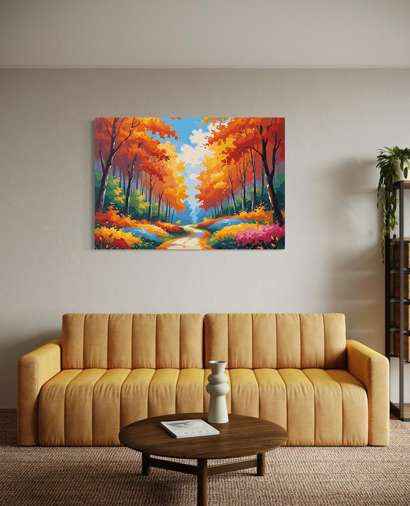 Pictura pe Numere – Peisaj de Toamna 6083