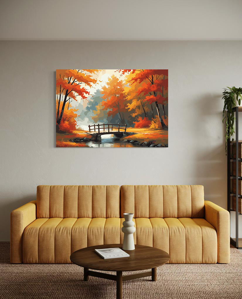 Pictura pe Numere – Peisaj de Toamna 6085