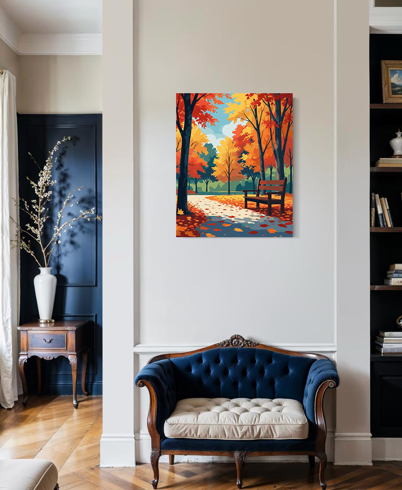 Pictura pe Numere – Peisaj de Toamna 6086