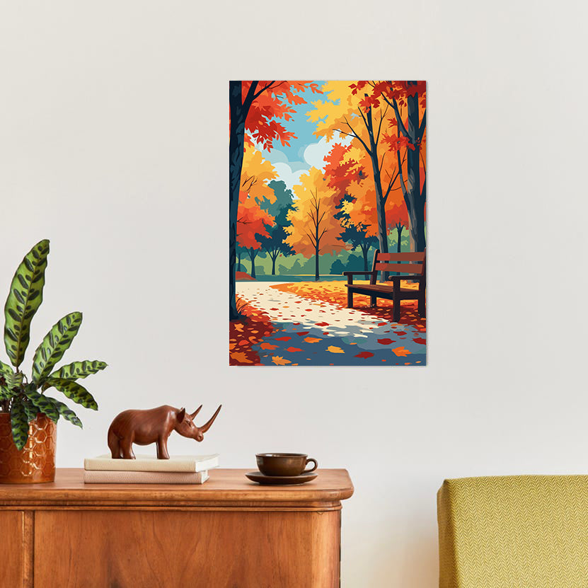 Pictura pe Numere – Peisaj de Toamna 6086