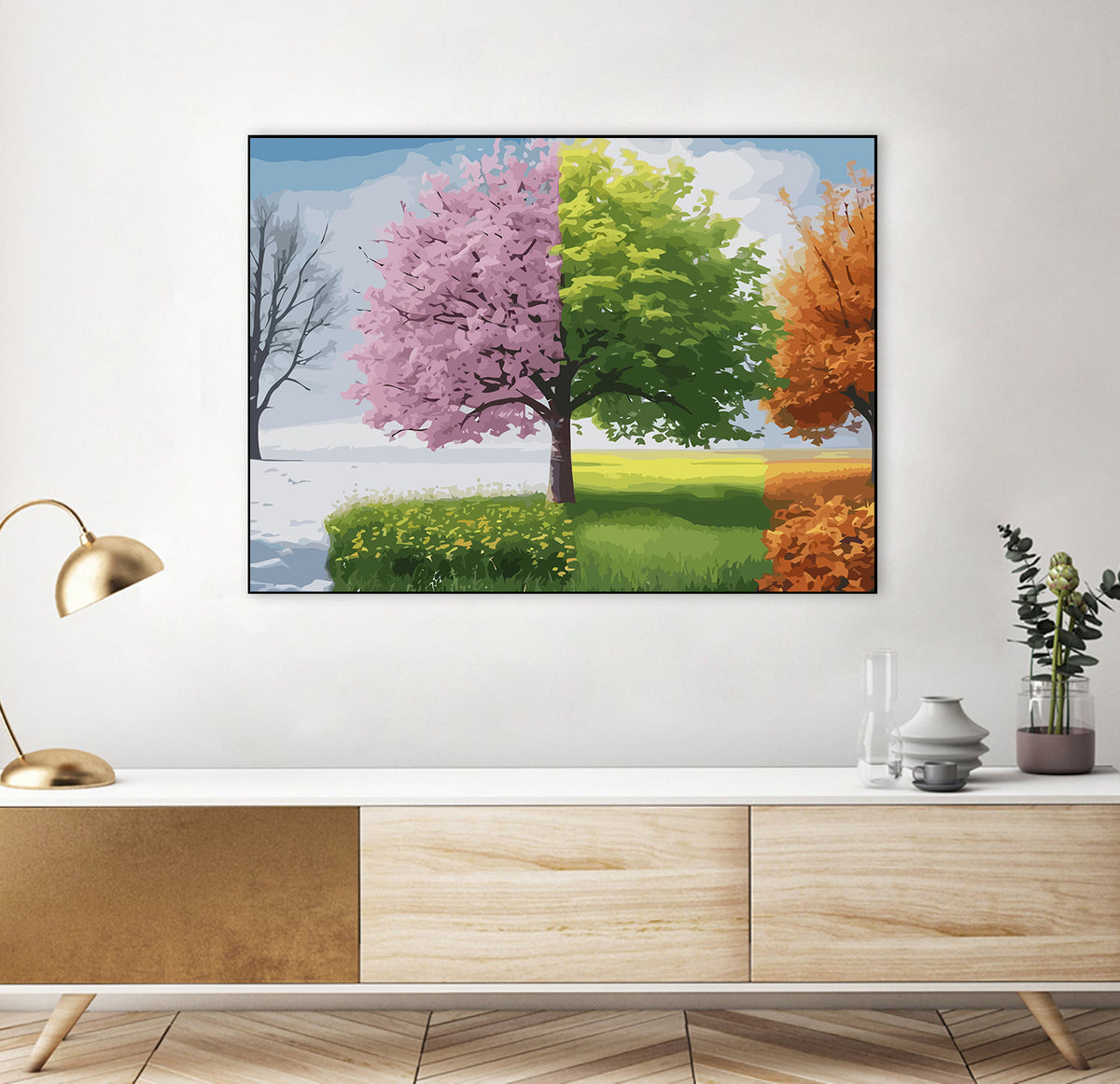 Pictura pe Numere – Patru Anotimpuri 6087