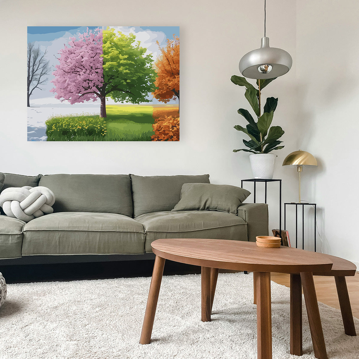 Pictura pe Numere – Patru Anotimpuri 6087