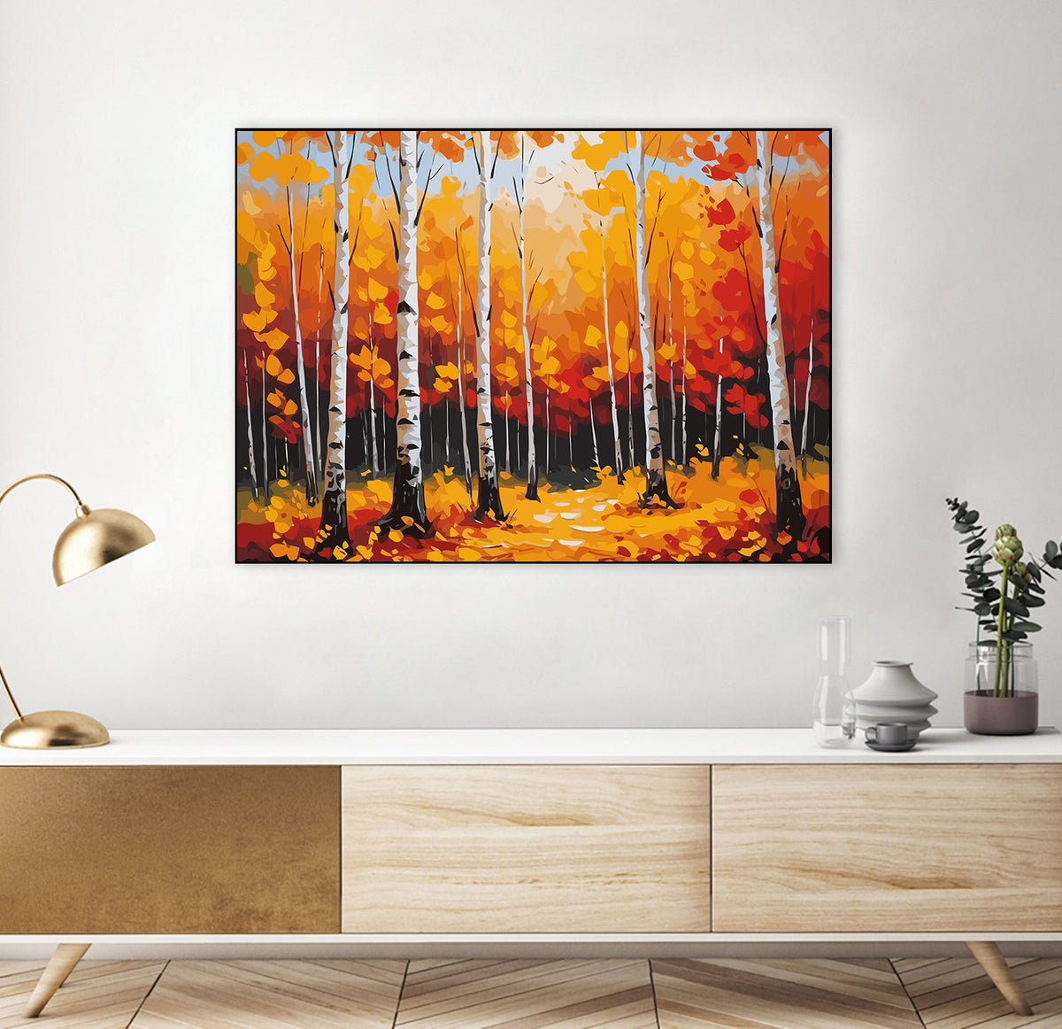 Pictura pe Numere – Peisaj de Toamna 6090