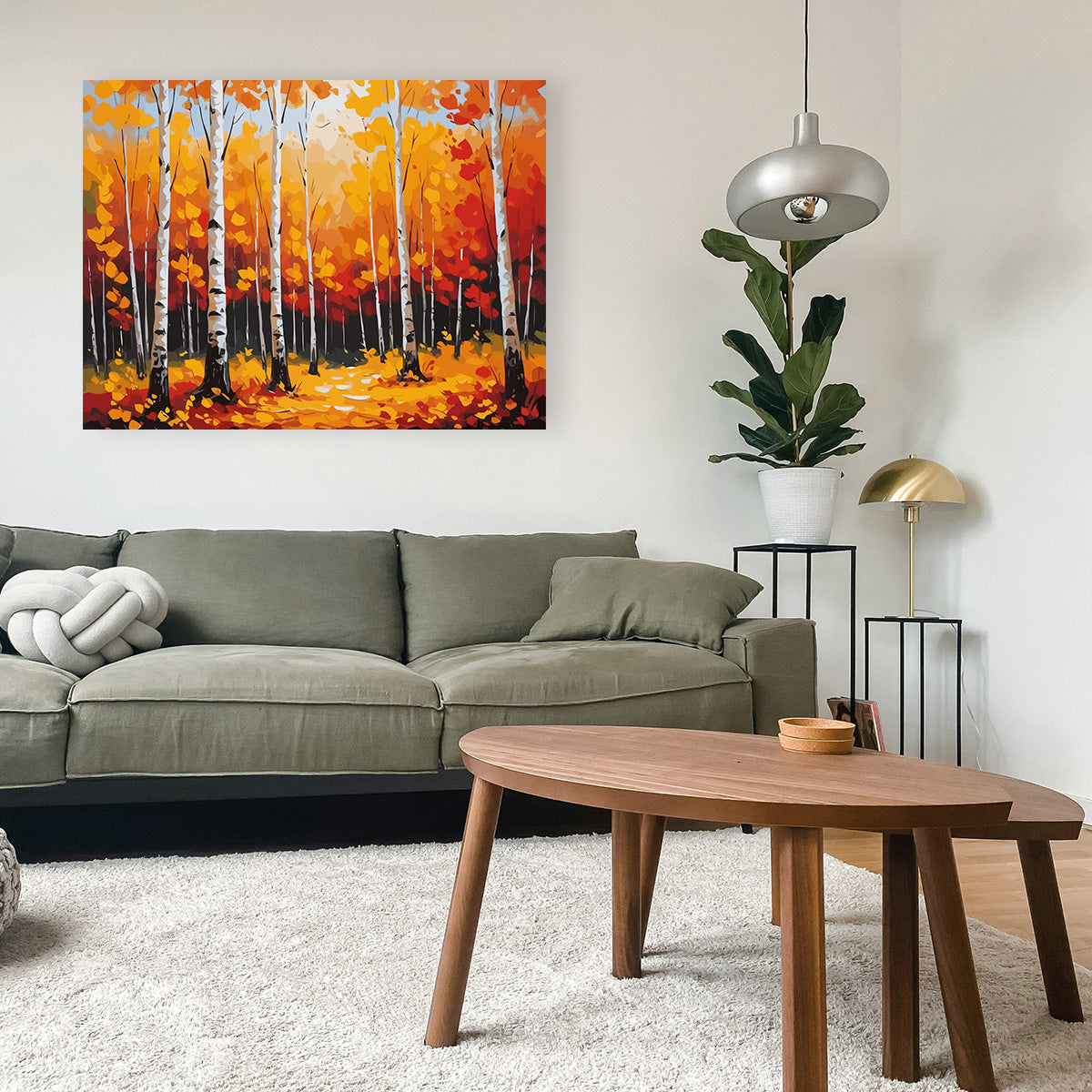 Pictura pe Numere – Peisaj de Toamna 6090