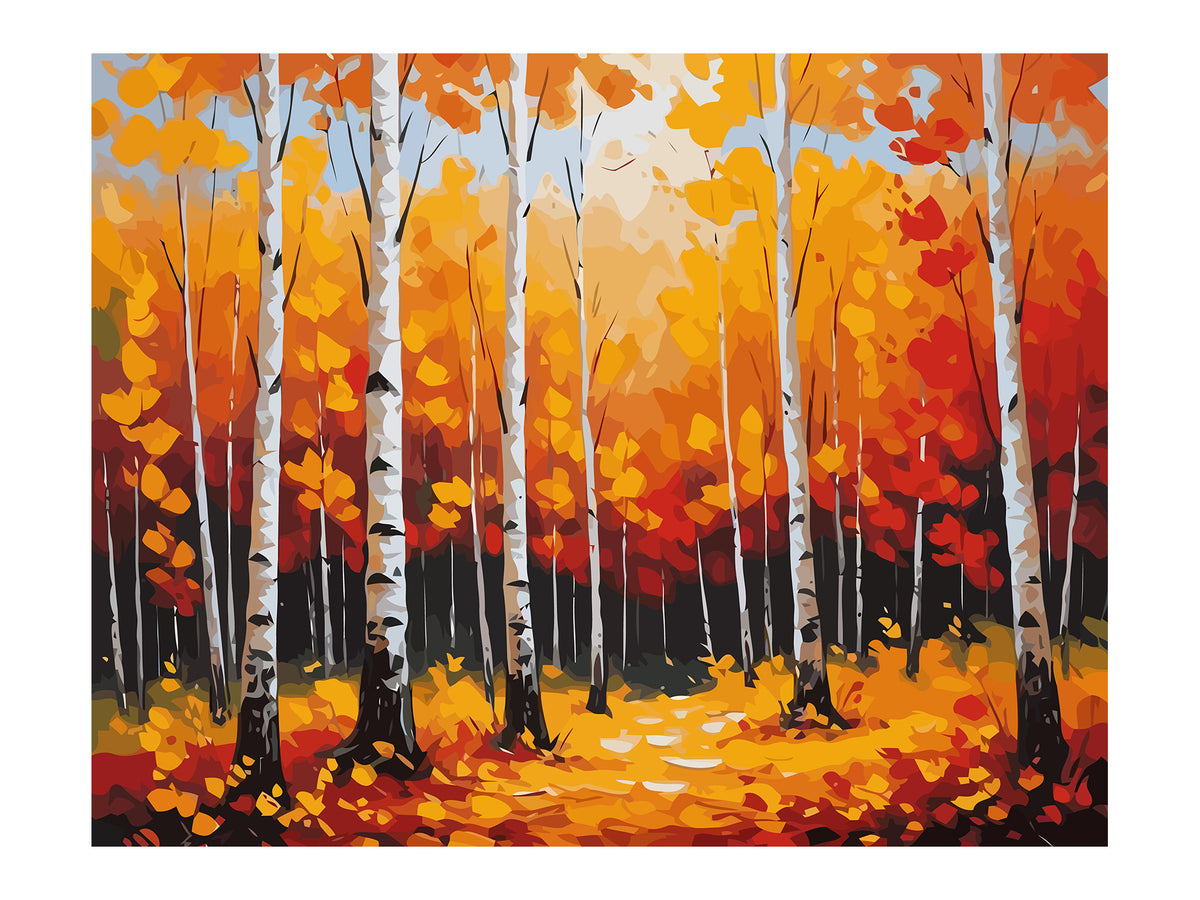 Pictura pe Numere – Peisaj de Toamna 6090