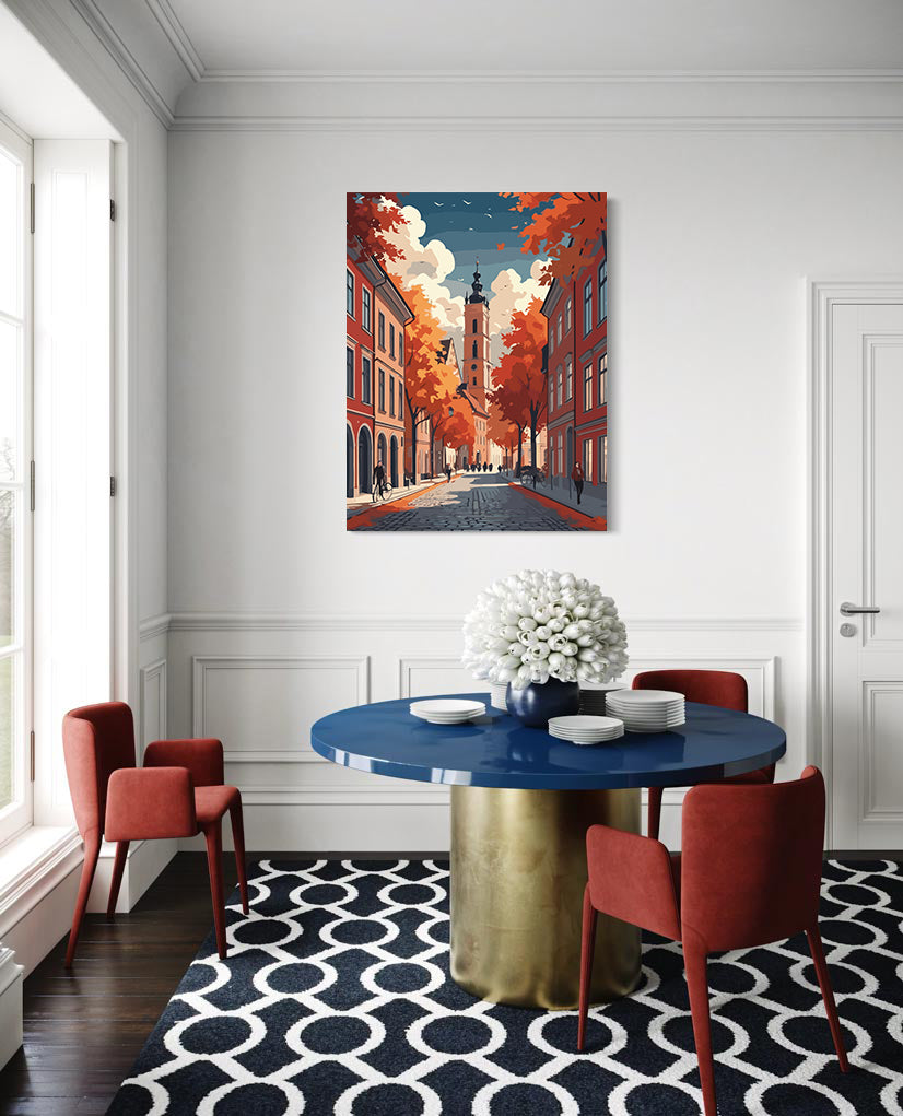 Pictura pe Numere – Toamna in Oras 6099