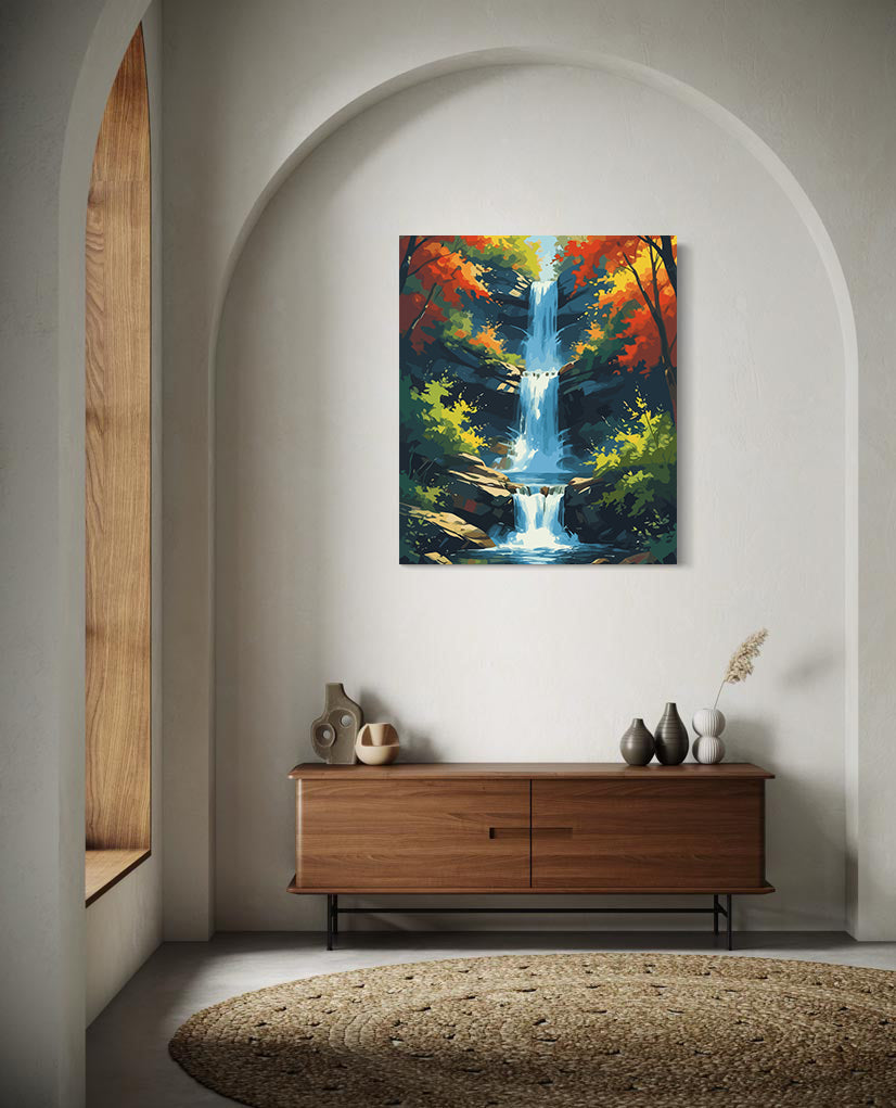 Pictura pe Numere – Padure Peisaj 6100