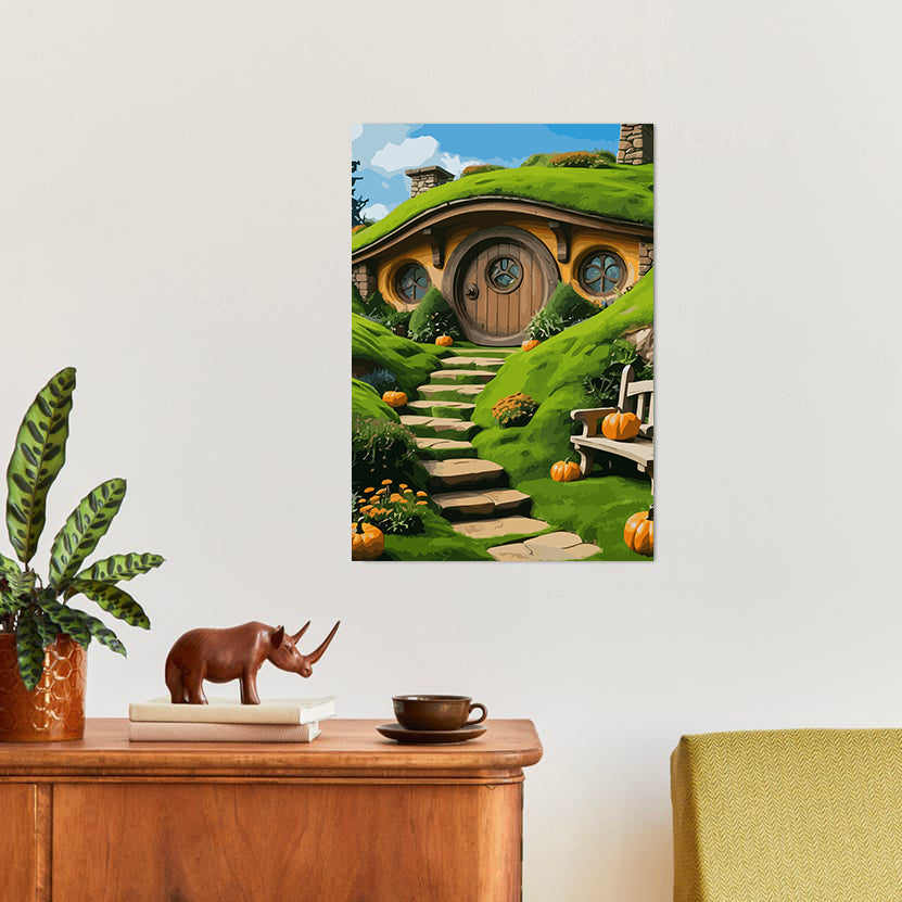 Pictura pe Numere – Casuta in Padure 6103
