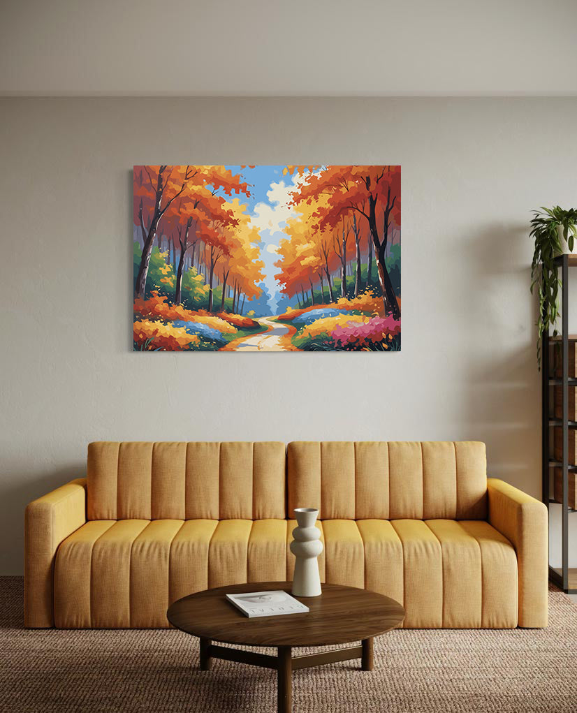 Pictura pe Numere – Peisaj de Toamna 6106