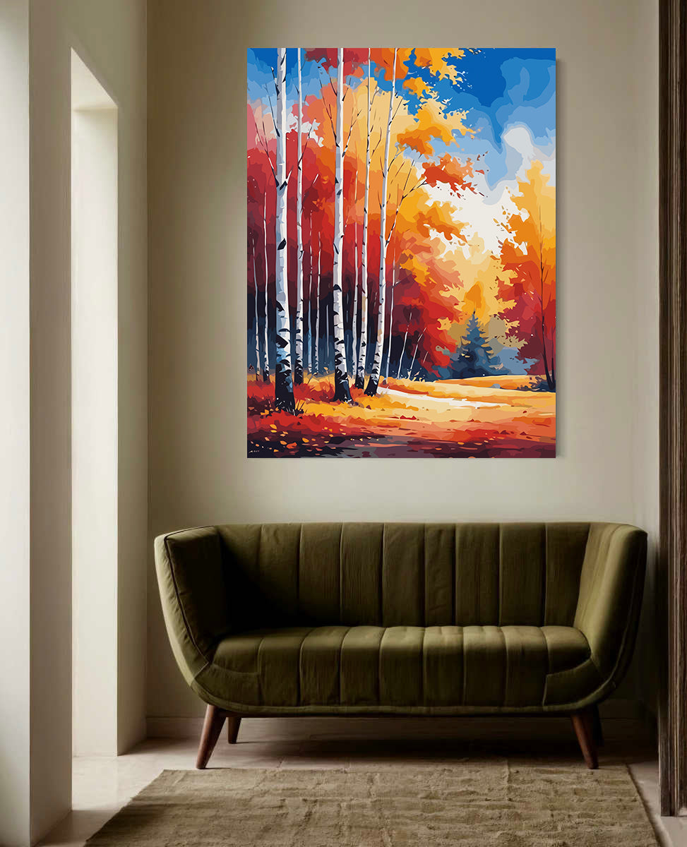 Pictura pe Numere – Peisaj de Toamna 6107
