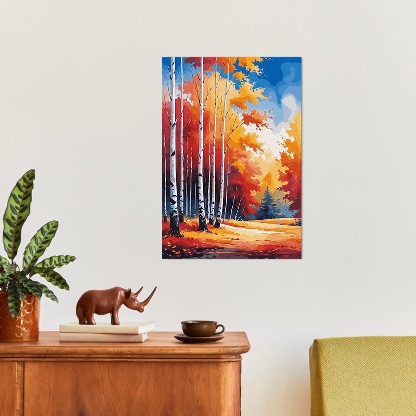Pictura pe Numere – Peisaj de Toamna 6107