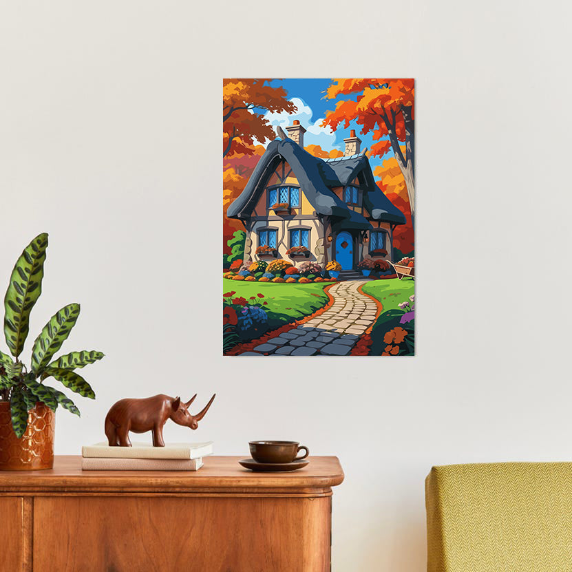 Pictura pe Numere – Casuta in Padure 6110