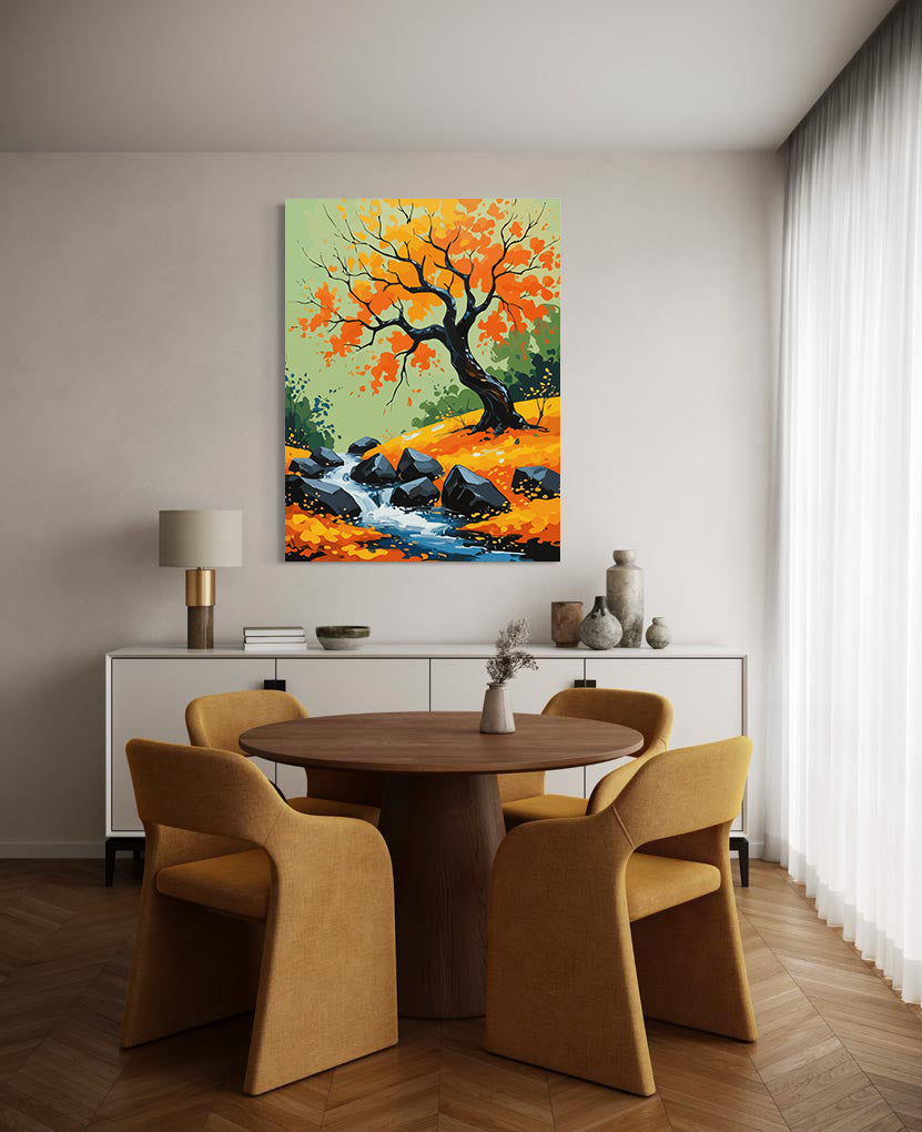 Pictura pe Numere – Peisaj de Toamna 6111