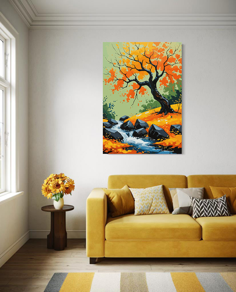 Pictura pe Numere – Peisaj de Toamna 6111