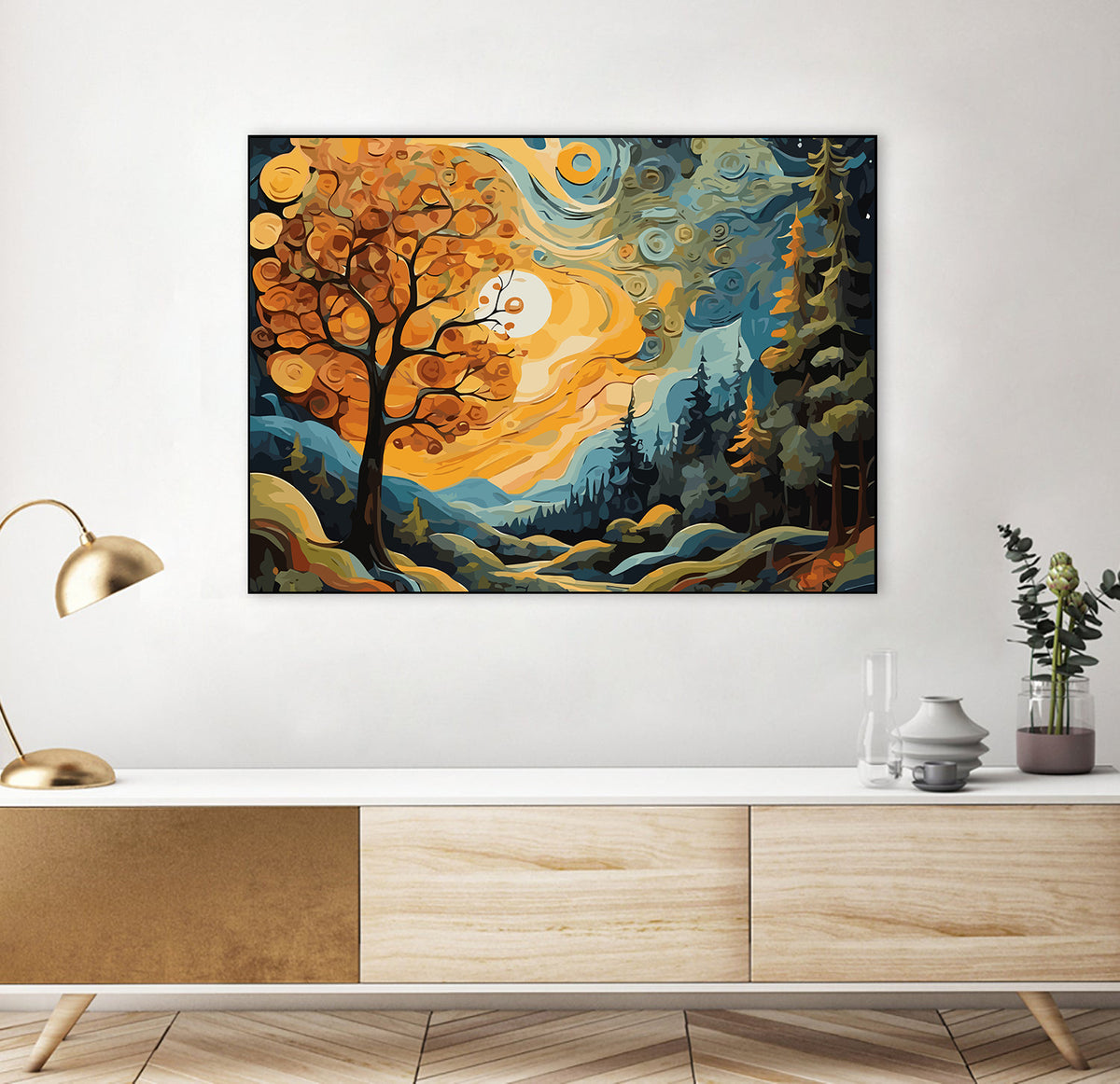 Pictura pe Numere – Peisaj de Toamna 6112