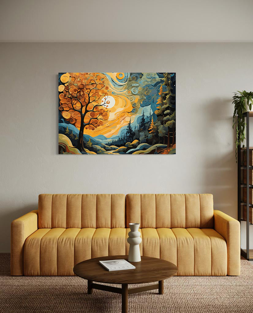 Pictura pe Numere – Peisaj de Toamna 6112