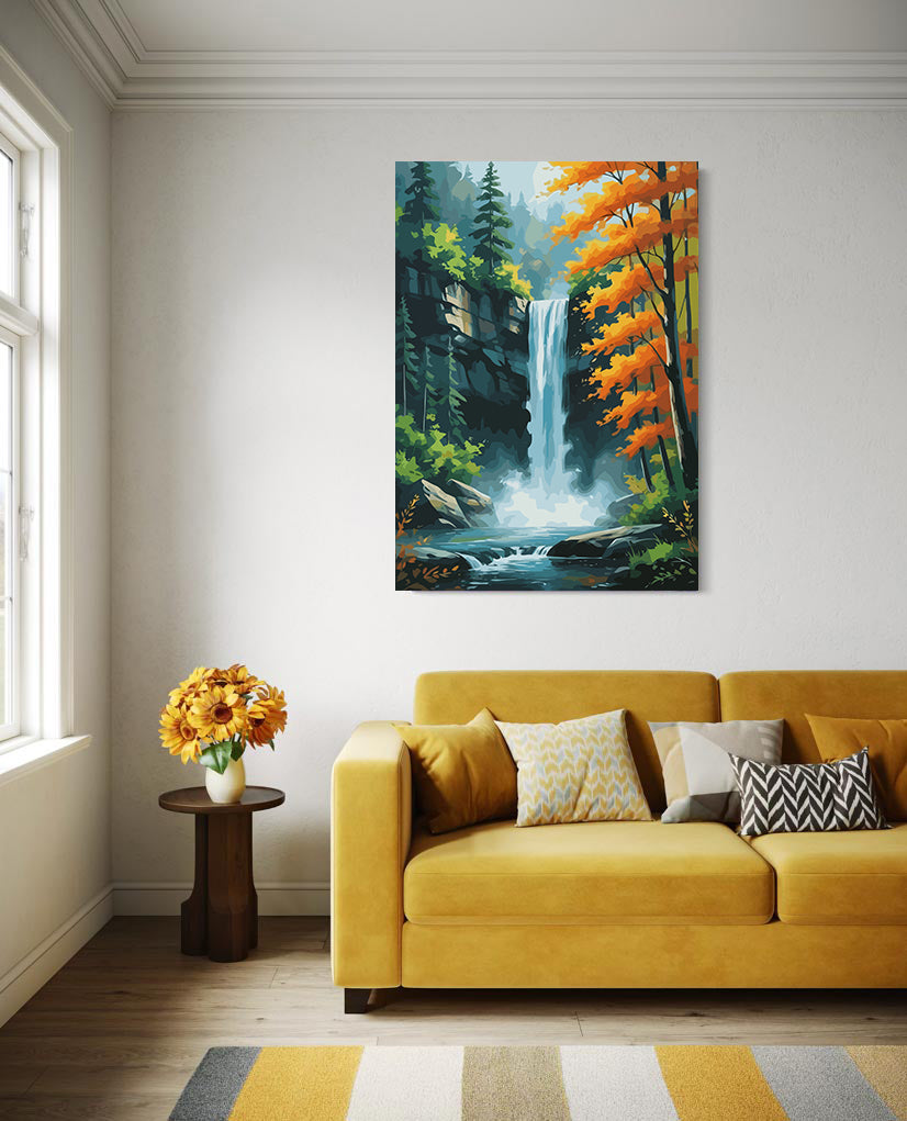 Pictura pe Numere – Padure Peisaj 6115
