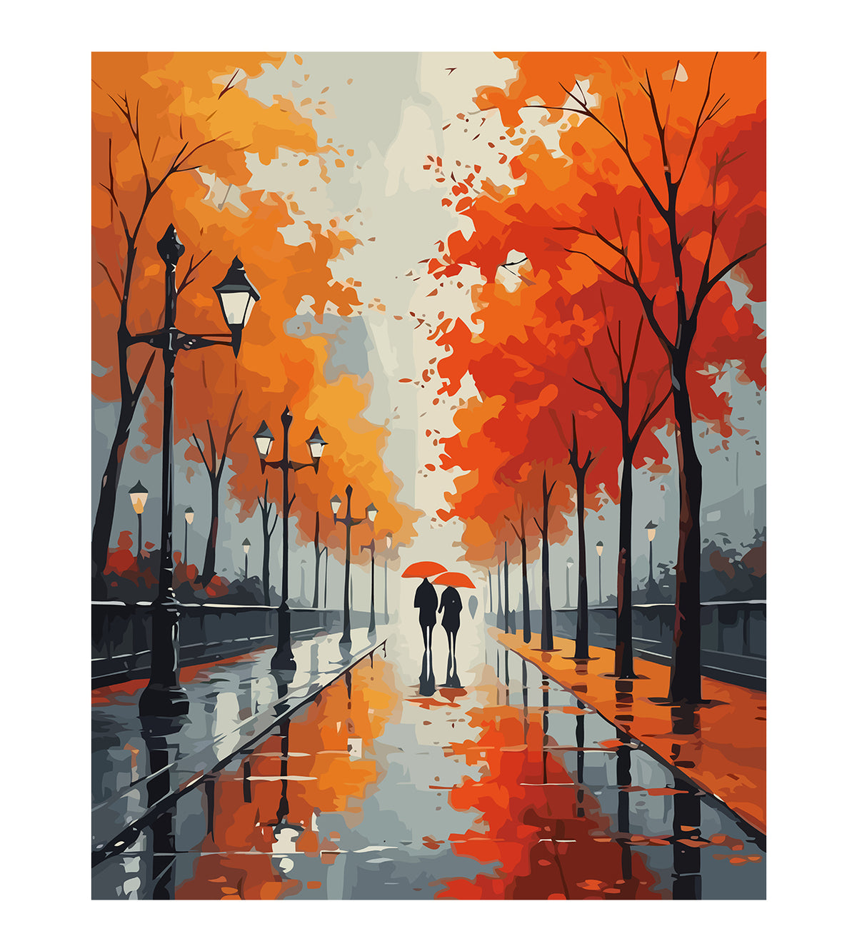 Pictura pe Numere – indragostiti Toamna 6118