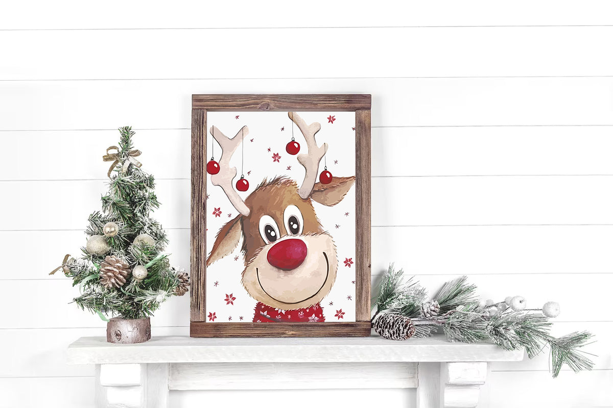 Pictura pe Numere – Renul Rudolf 6128