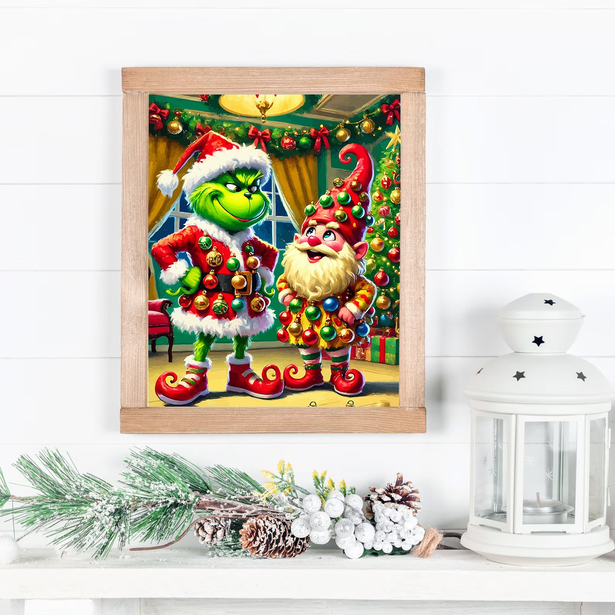 Pictura pe Numere – Grinch si Elful 6131
