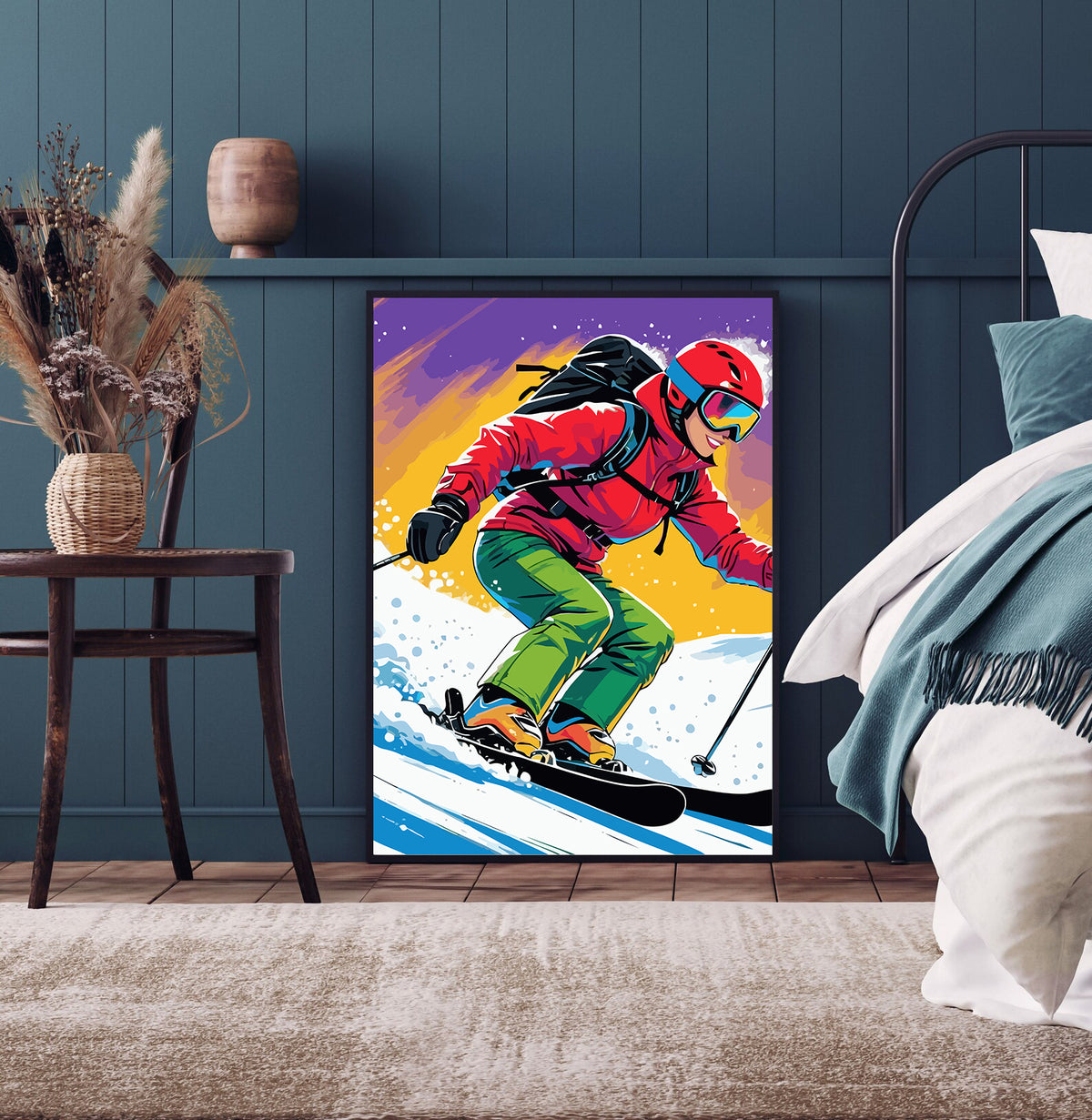 Pictura pe Numere – Sport De Iarna 6135