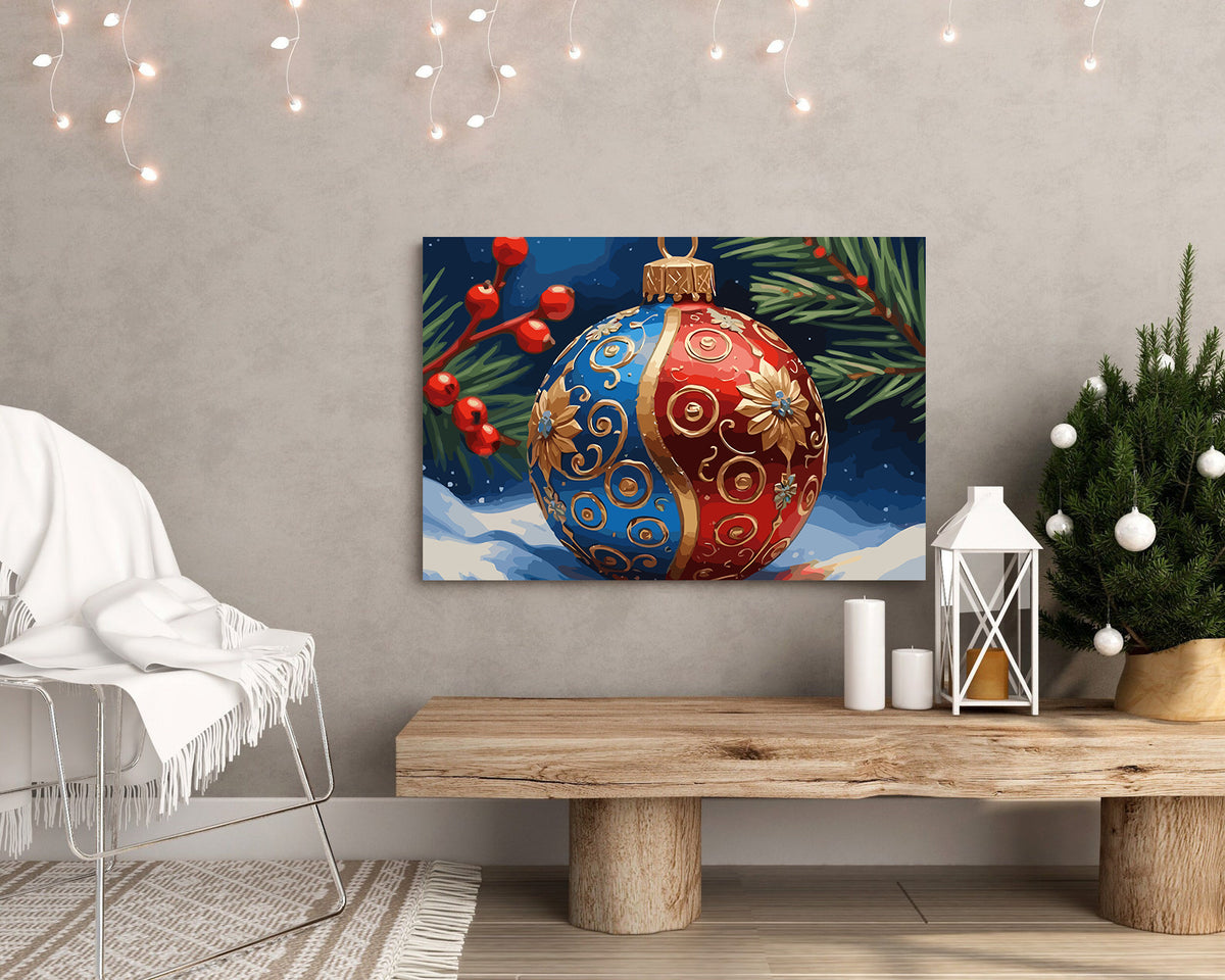 Pictura pe Numere – Decoratiuni De Craciun 6139