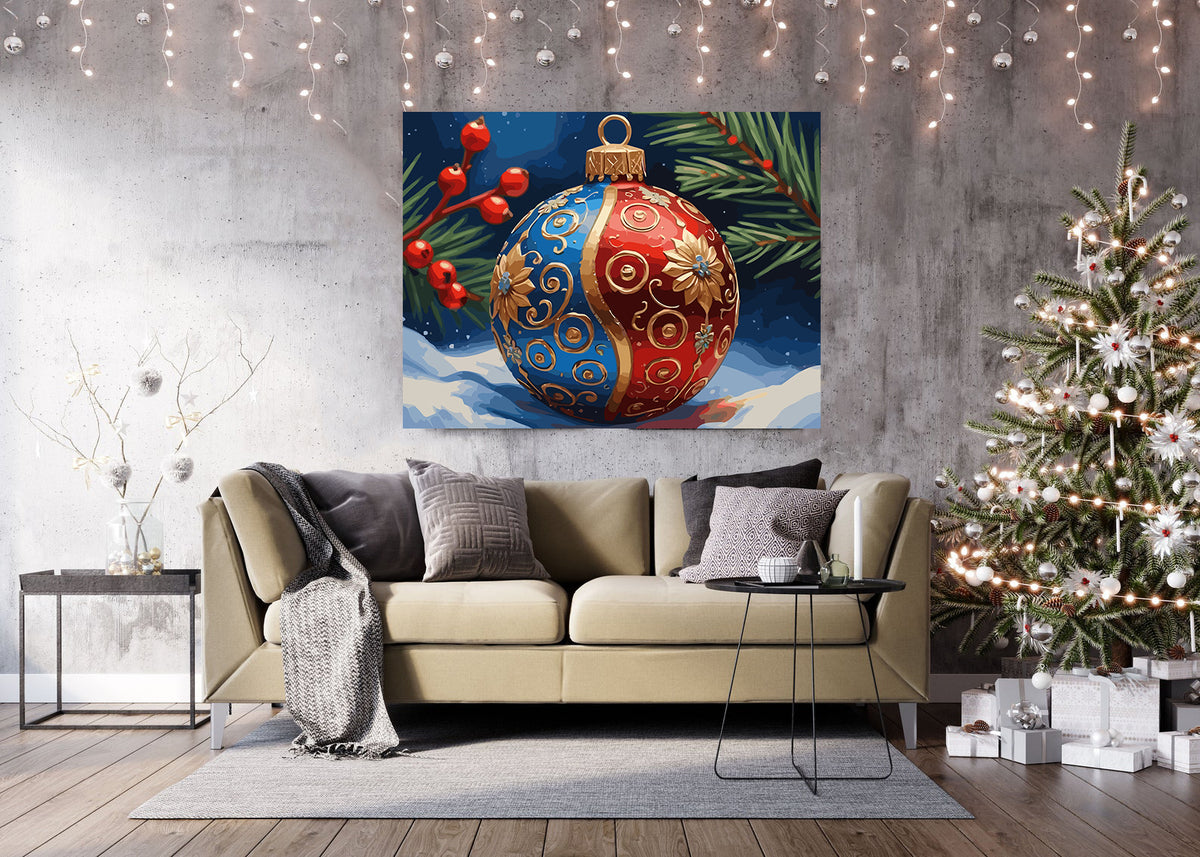 Pictura pe Numere – Decoratiuni De Craciun 6139