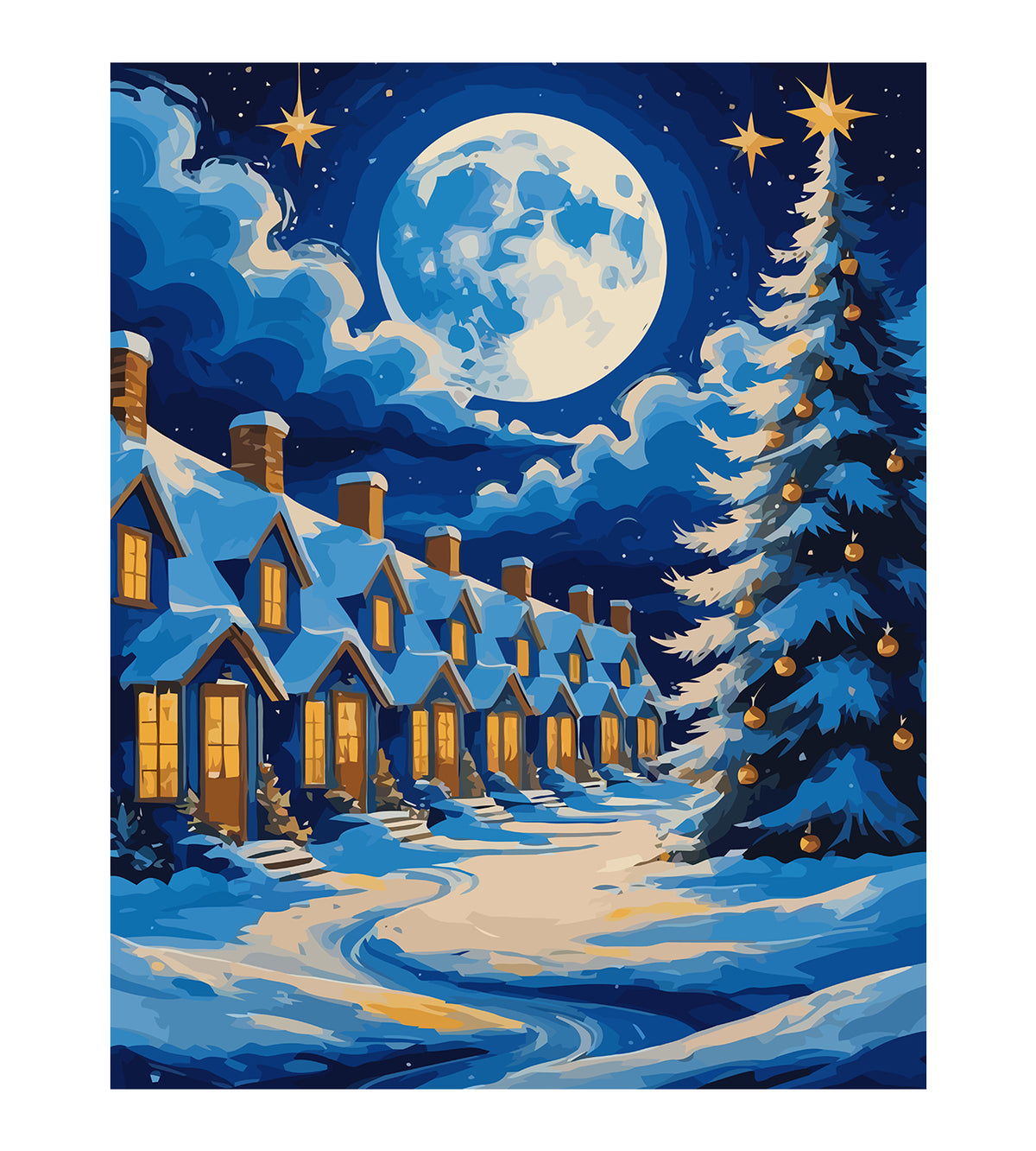 Pictura pe Numere – Magia Iernii 6144