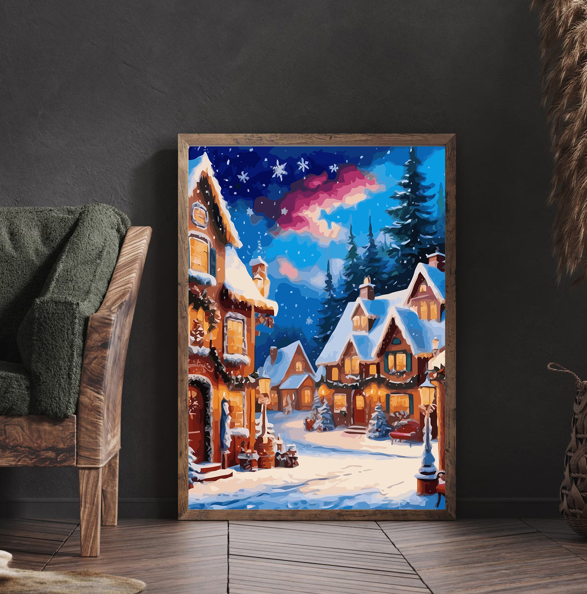 Pictura pe Numere – Iarna in Oras 6148