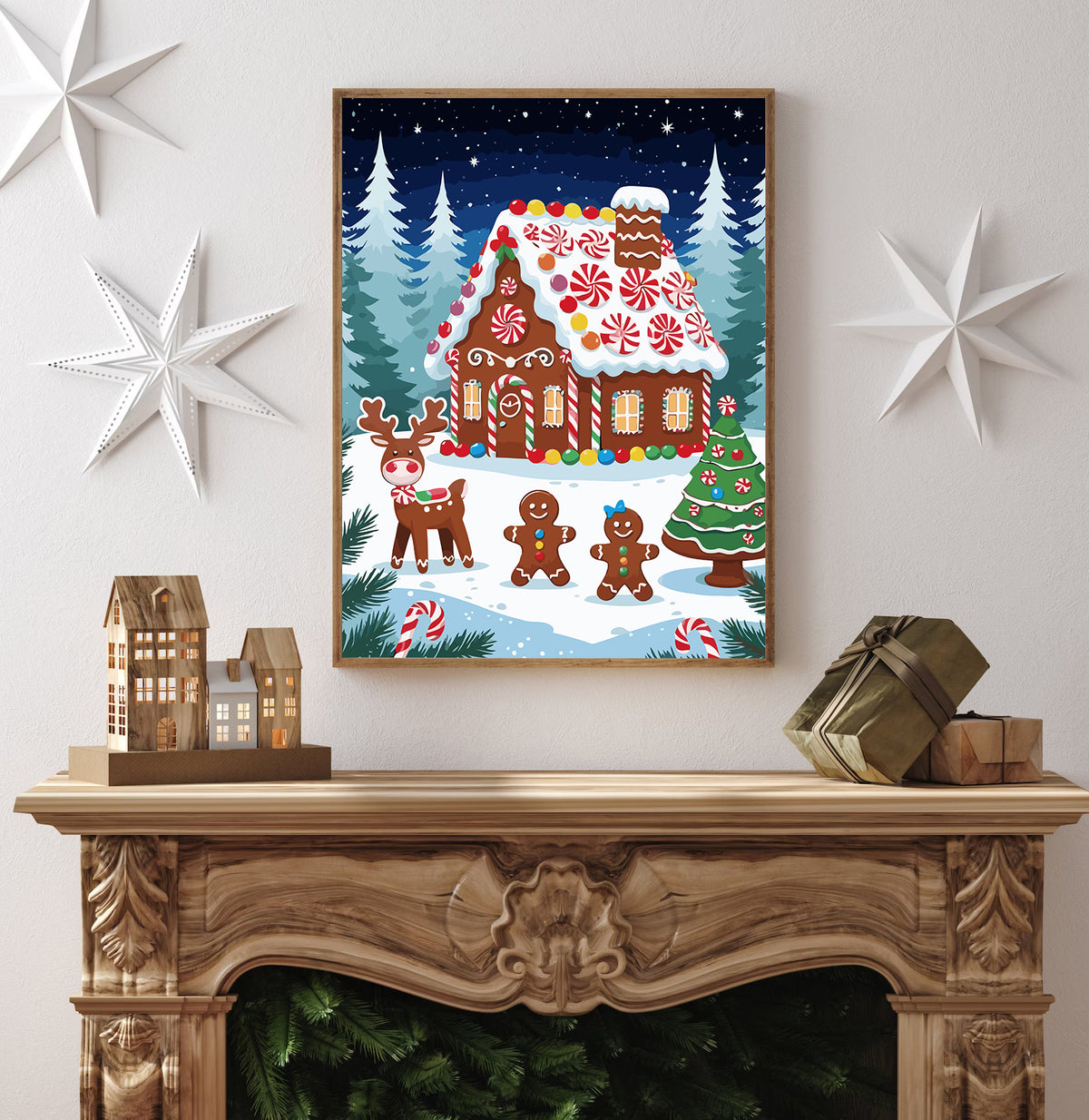 Pictura pe Numere – Casuta Din Tarta Dulce 6149