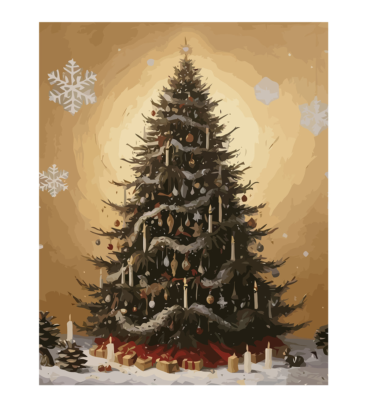 Pictura pe Numere – Brad De Craciun 6155