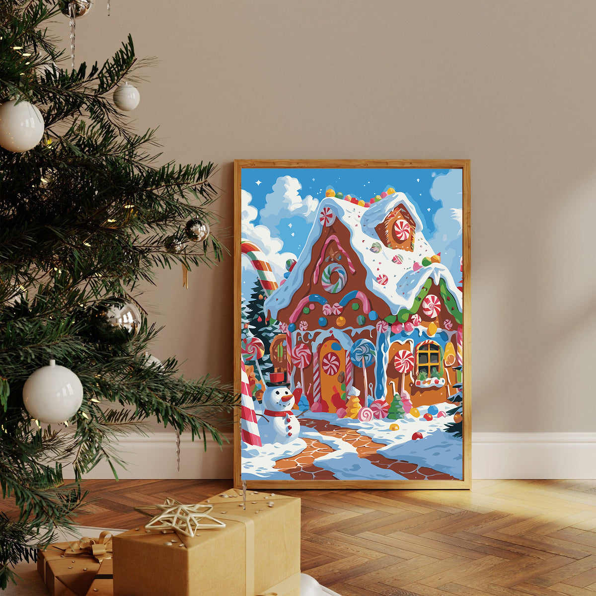 Pictura pe Numere – Casa Din Turta Dulce 6163