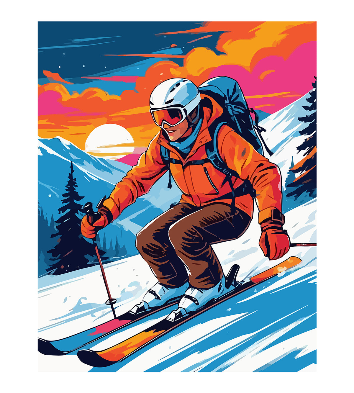 Pictura pe Numere – Activitati De Iarna 6170